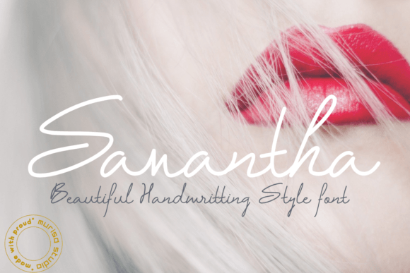 Samantha Font Poster 1