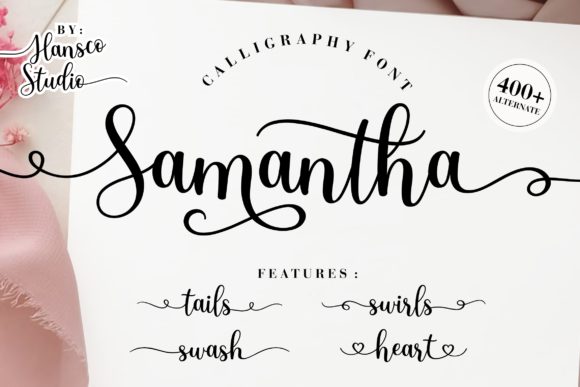 Samantha Calligraphy Font