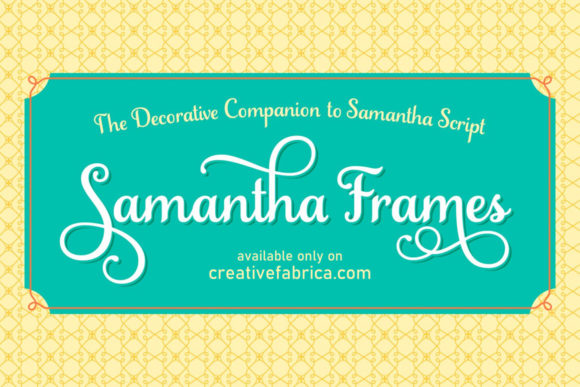 Samantha Craft Font Poster 2