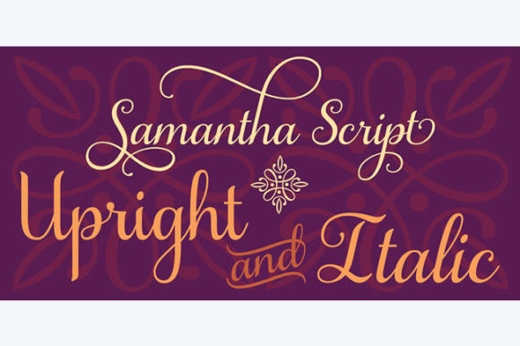 Samantha Family Font Poster 6