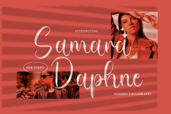 Samara Daphne Font Poster 1