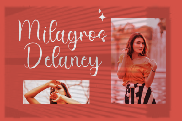Samara Daphne Font Poster 2
