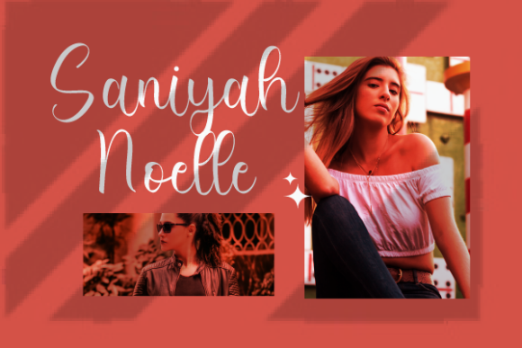 Samara Daphne Font Poster 9