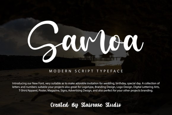 Samoa Font Poster 1