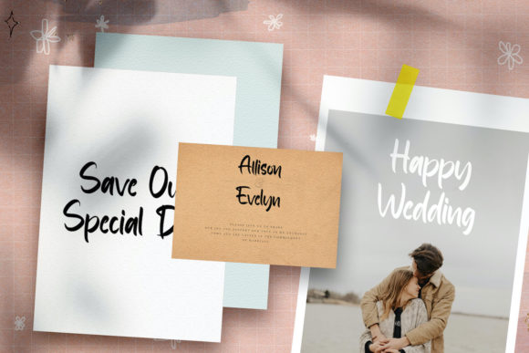 Sang Bintang Font Poster 10