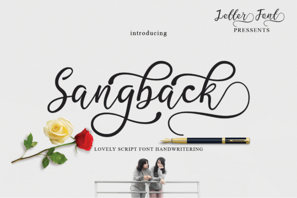Sangback Font Poster 1