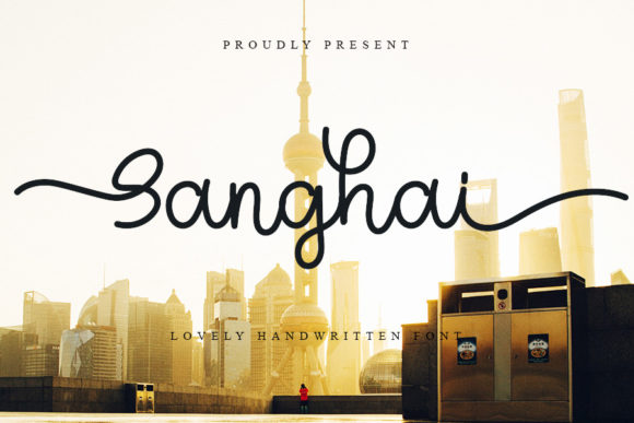 Sanghai Font Poster 1