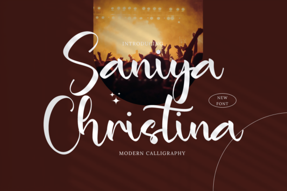 Saniya Christina Font Poster 1
