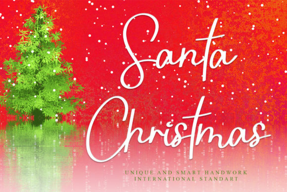 Santa Christmas Font