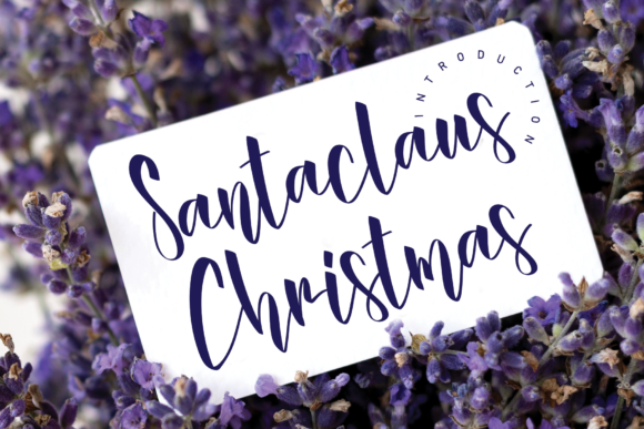 Santa Claus Christmas Font