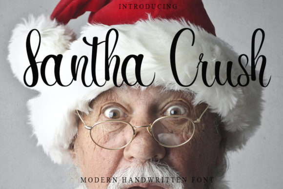 Santa Crush Font Poster 1