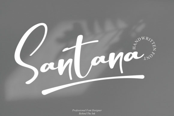 Santana Font Poster 1