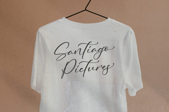 Santiago Pictures Font Poster 9