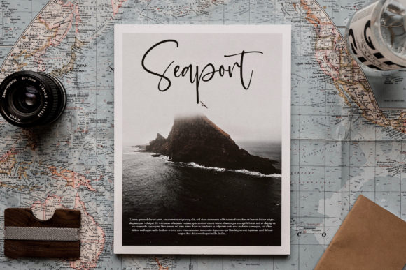 Santilaria Font Poster 11