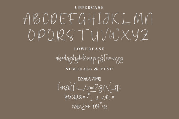 Santilaria Font Poster 13