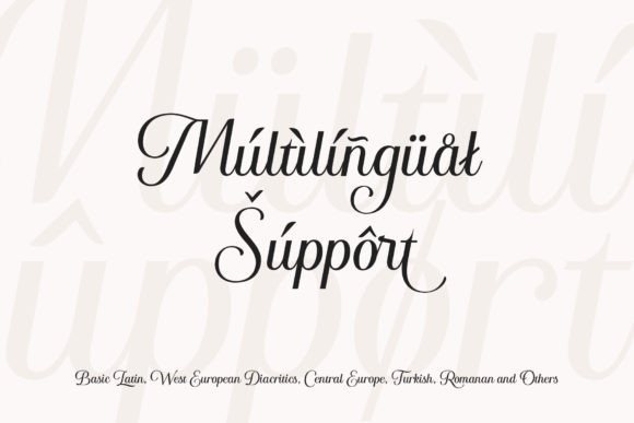 Santillana Daughter Font Poster 12