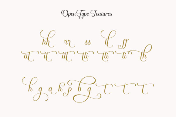 Santillana Daughter Font Poster 10
