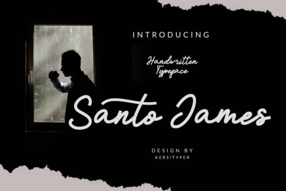 Santo James Font Poster 1