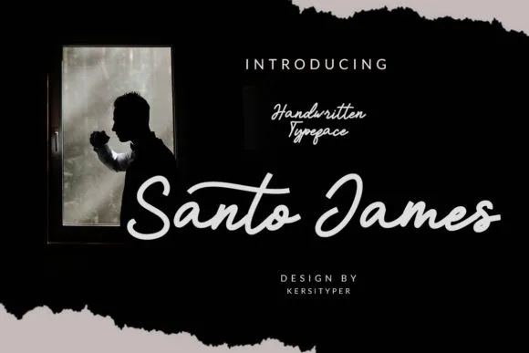 Santo James Font Santo James Font Poster 1