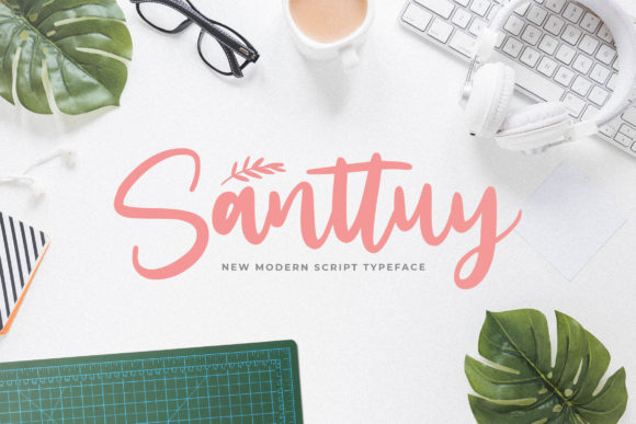 Santtuy Font Poster 1