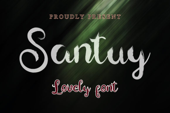 Santuy Font Poster 1