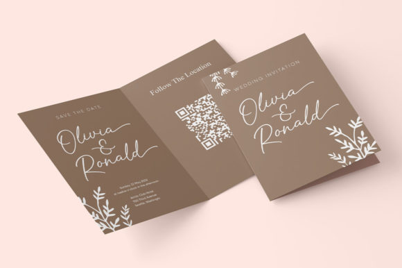 Sarah & James Font Poster 3