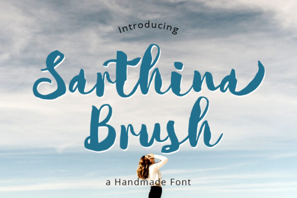 Sarthina Font Poster 1