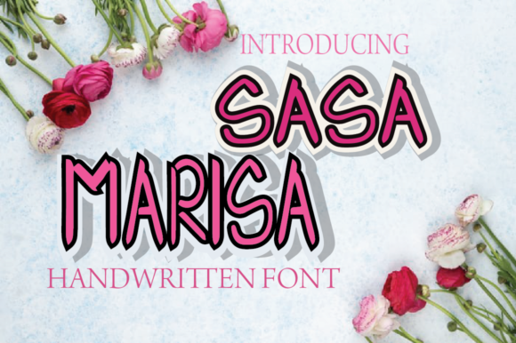 Sasa Marrissa Font Poster 1