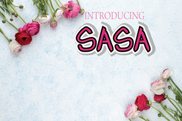 Sasa Marrissa Font Poster 3