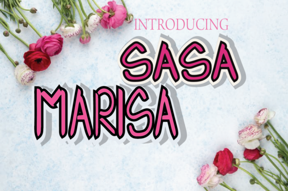 Sasa Marrissa Font Poster 4