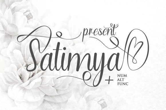 Satimya Font Poster 1