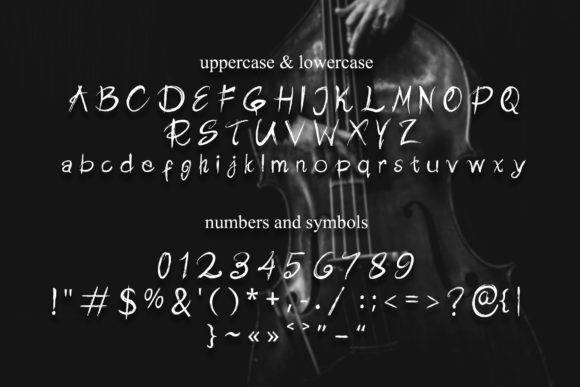 Satire Brush Font Poster 2