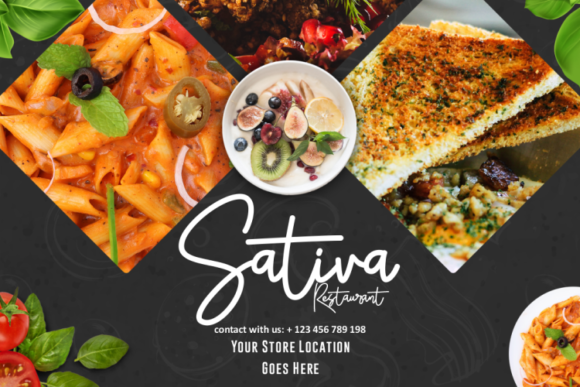 Sativa Font Poster 3