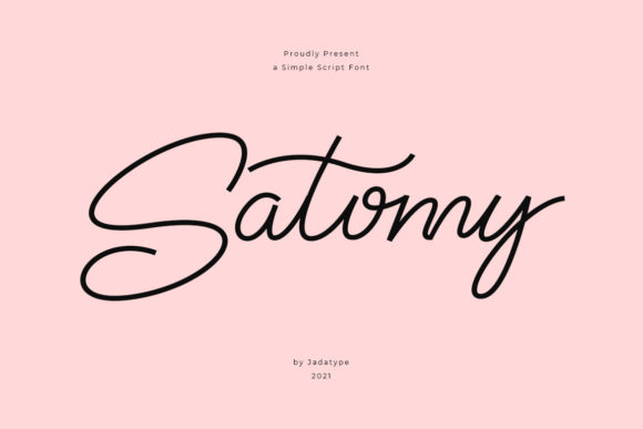 Satomy Font