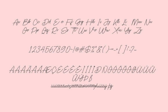 Satomy Font Poster 5