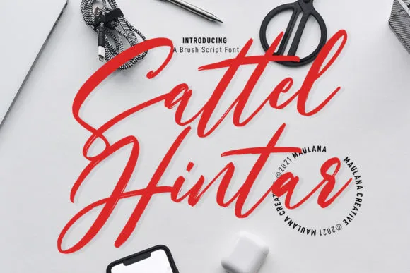 Sattel Hintar Font Sattel Hintar Font Poster 1
