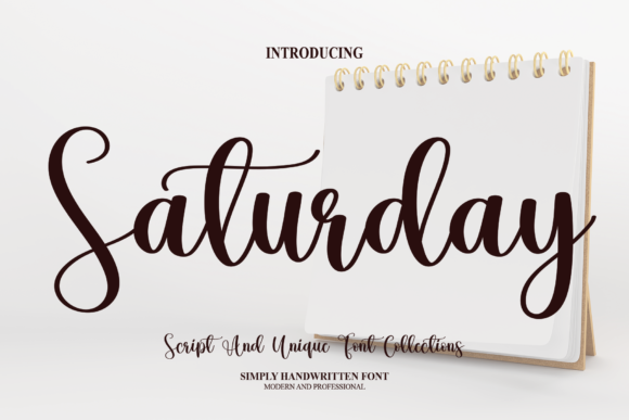 Saturday Font