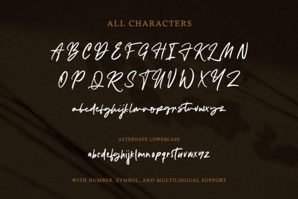 Saturday Moonlight Font Poster 7