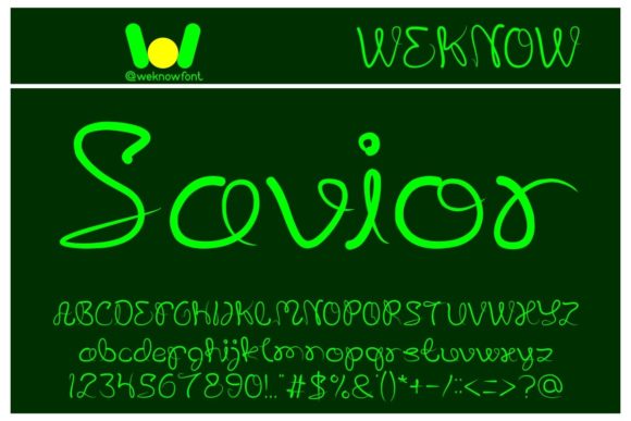 Savior Font