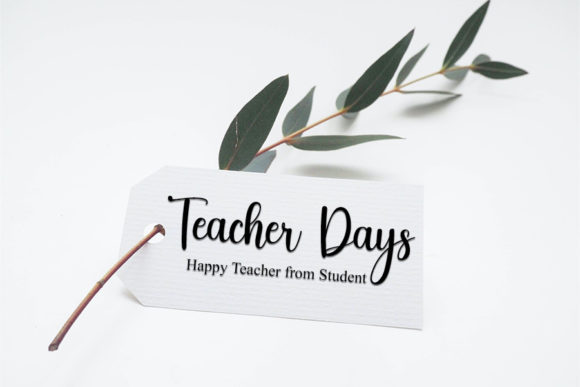 School Font Poster 5