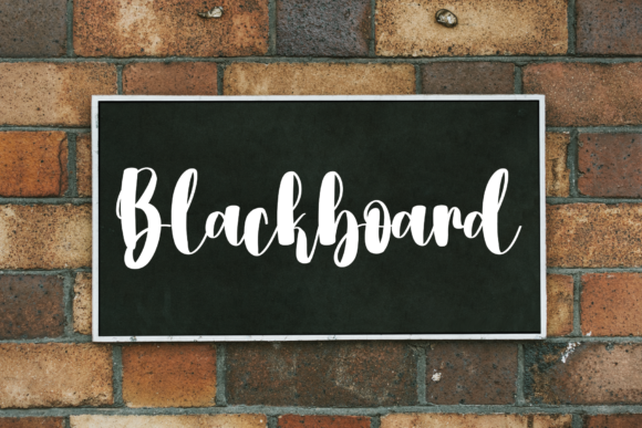 School Font Poster 4