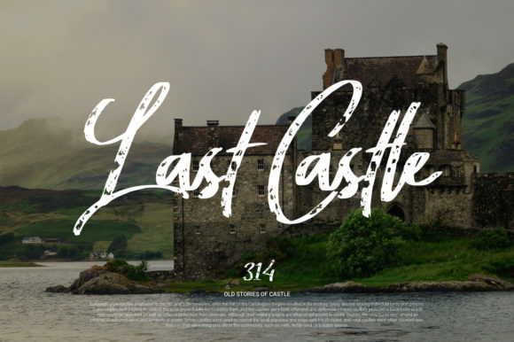 Scottland Font Poster 3