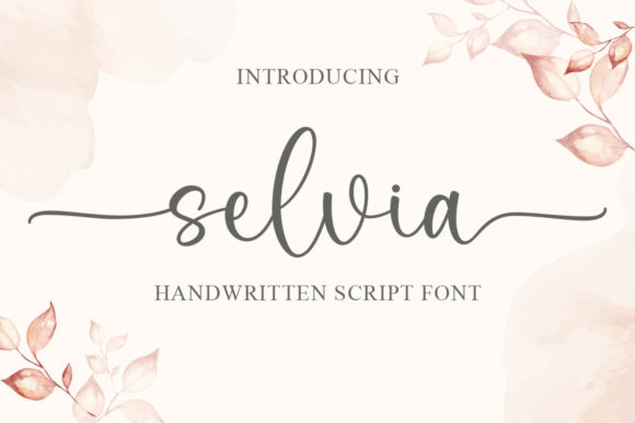 Selvia Font Poster 1