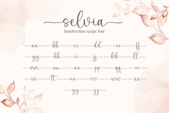 Selvia Font Poster 6