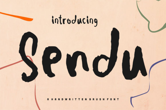 Sendu Font Poster 1