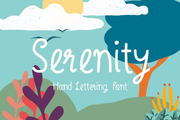 Senerity Font Poster 1