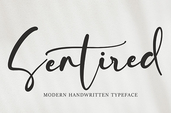 Sentired Font