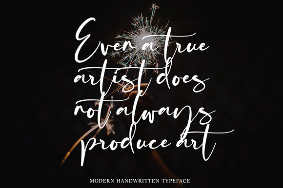Sentired Font Poster 7