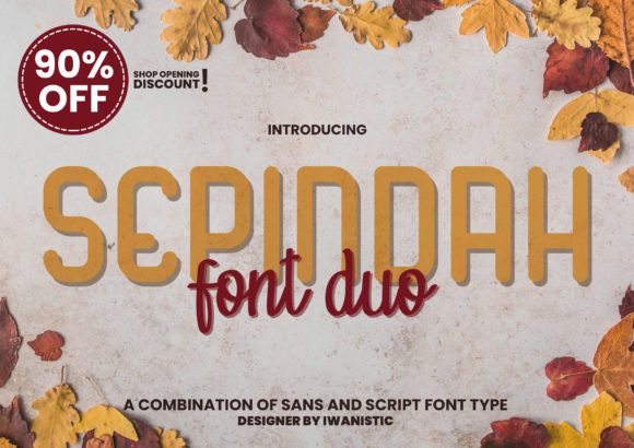 Sepindah Duo Font