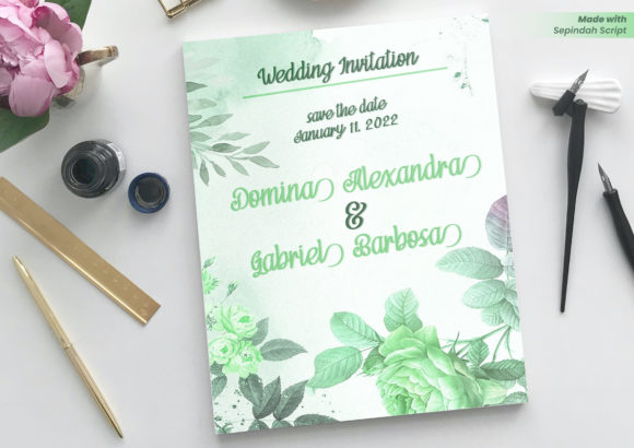 Sepindah Duo Font Poster 9